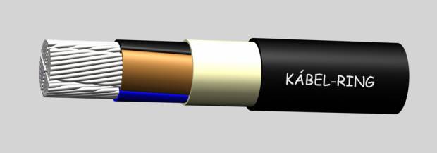 E-AYY-O 4x35 SM Alumínium földkábel. Egyenértékű az NAYY típussal.