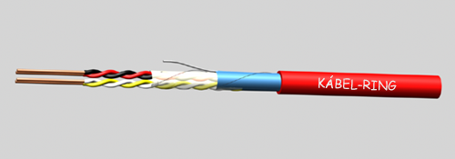 JB-H(St)H E90 2x2x0,8 FIRE-PROOF Piros/ Tr