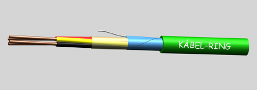 J-Y(St)Y 2x2x0,8 EIB Zöld 500m Kábel KNX rendszerekhez