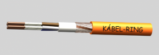 NHXCH E90 2x2,5/2,5 - árnyékolt, halogénmentes tűzálló kábel