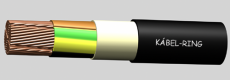 E-YY-J 5x4 fekete 23m-es véghossz 0,6/1kV erőátviteli földkábel