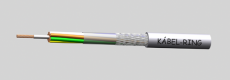 LIYCY 5x0,5 47fm-es véghossz 500V árnyékolt elekonikai vezérlőkábel Szürke