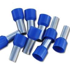 érvéghüvely 120,0mm2, hossz 27 kék