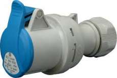 SEZ - Ipari dugalj lengő 32A 230V 2P+F IP44 SN107484